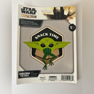 Chroma Graphics Mandalorian The Child Snack Time Vinyl Sticker Decal Star Wars